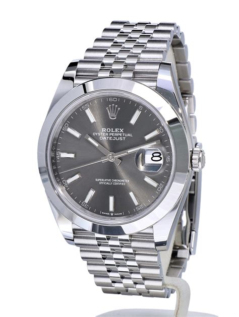 rolex oyster grey dial